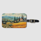 ゴールデントスカーナの夢 ラゲッジタグ (正面横)