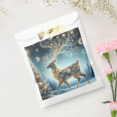 ゴールデントナカイクリスマスオーナメントブルースカイ フェイバーバッグ (封をした状態)