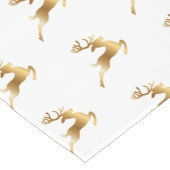 ゴールデントナカイ魔法クリスマス ショートテーブルランナー (コーナー)