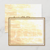 ゴールデントラディションズフラットサンキューノートカード サンキューカード (正面/裏面)