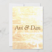 ゴールデントラディュメンツ招待状 招待状 (裏面)