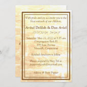 ゴールデントラディュメンツ招待状 招待状 (正面/裏面)