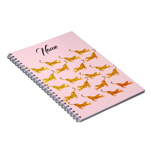 ゴールデントラパーソナライズされたガース ノートブック (右側)