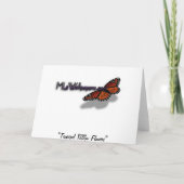 ゴールデントランペット花I カード (裏面)