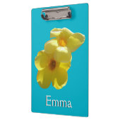 ゴールデントランペット花I クリップボード (左)