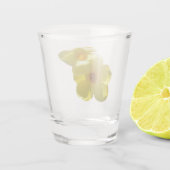 ゴールデントランペット花I ショットグラス (裏面)