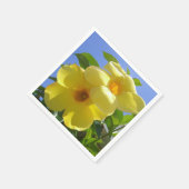 ゴールデントランペット花I スタンダードカクテルナプキン (角)