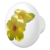 ゴールデントランペット花I セラミックノブ (右)