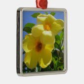 ゴールデントランペット花I メタルオーナメント (右)