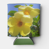 ゴールデントランペット花I 缶クーラー (正面)