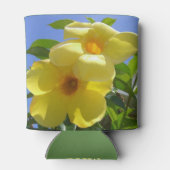 ゴールデントランペット花I 缶クーラー (裏面)