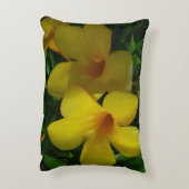 ゴールデントランペット花IIトロピカル アクセントクッション (裏面(縦))