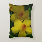 ゴールデントランペット花IIトロピカル アクセントクッション (正面(垂直))