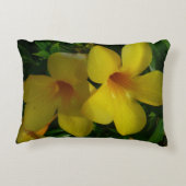 ゴールデントランペット花IIトロピカル アクセントクッション (裏面)