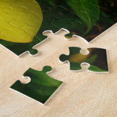 ゴールデントランペット花IIトロピカル ジグソーパズル (側面)