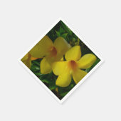 ゴールデントランペット花IIトロピカル スタンダードカクテルナプキン (角)