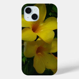 ゴールデントランペット花IIトロピカル iPhone 15ケース