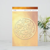 ゴールデントラ中国のガー新パーソナライズされた年SPS (スタンド正面)