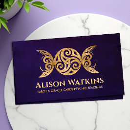 ゴールデントリスケレ – トリプルムーン 名刺