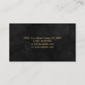 ゴールデントリプルムーン – 命の木 名刺 (裏面)