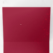 ゴールデントレブルクレフ、 音符記号とバラ花 三つ折りプログラム (内部最初)