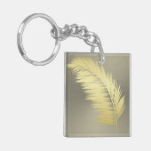 ゴールデントロピカルパ葉ーム キーホルダー (正面左)