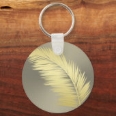 ゴールデントロピカルパ葉ーム キーホルダー (正面)