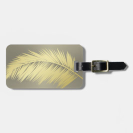 ゴールデントロピカルパ葉ーム ラゲッジタグ