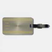 ゴールデントロピカルパ葉ーム ラゲッジタグ (裏面横)