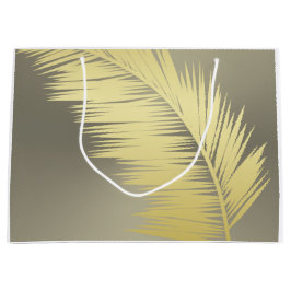 ゴールデントロピカルパ葉ーム ラージペーパーバッグ