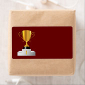 ゴールデントロフィーカップ ラベル (インサイチュ)