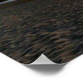 ゴールデントワイライトアワーサンセット – ヴェネツィアビーチ, CA ポスター (角)