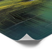 ゴールデントワイライトエンチャント夕べリバー ポスター (角)