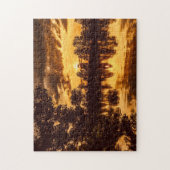 ゴールデントワイライトサンセット ジグソーパズル (縦)