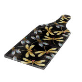 ゴールデントンボのシームレスパターン カッティングボード (角)