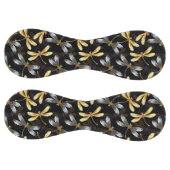 ゴールデントンボのシームレスパターン ソフトボール (パネル)