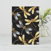 ゴールデントンボのシームレスパターン プログラム (スタンド正面)