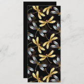 ゴールデントンボのシームレスパターン プログラム (正面/裏面)