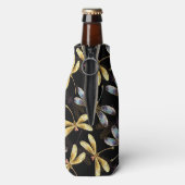 ゴールデントンボのシームレスパターン ボトルクーラー (ボトル裏面)