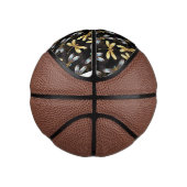 ゴールデントンボのシームレスパターン ミニバスケットボール (右)