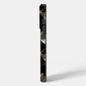 ゴールデントンボのシームレスパターン Case-Mate iPhoneケース (裏面 / 左)