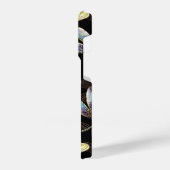 ゴールデントンボのシームレスパターン iPhoneケース (左側面)