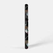 ゴールデントンボのシームレスパターン SAMSUNG GALAXYケース (右側面)