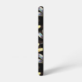 ゴールデントンボのシームレスパターン SAMSUNG GALAXYケース (左側面)