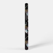 ゴールデントンボのシームレスパターン SAMSUNG GALAXYケース (右側面)