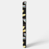 ゴールデントンボのシームレスパターン SAMSUNG GALAXYケース (裏面横)