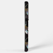 ゴールデントンボのシームレスパターン SAMSUNG GALAXYケース (右側面)