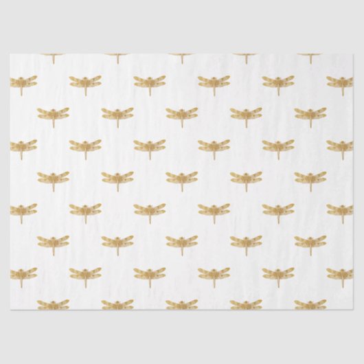 ゴールデントンボ反復金ゴールド金属箔 薄葉紙 (正面)