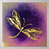 ゴールデントンボ 箔ポスター (正面)