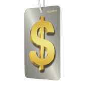 ゴールデンドきらめくルの記号 カーエアーフレッシュナー (左)